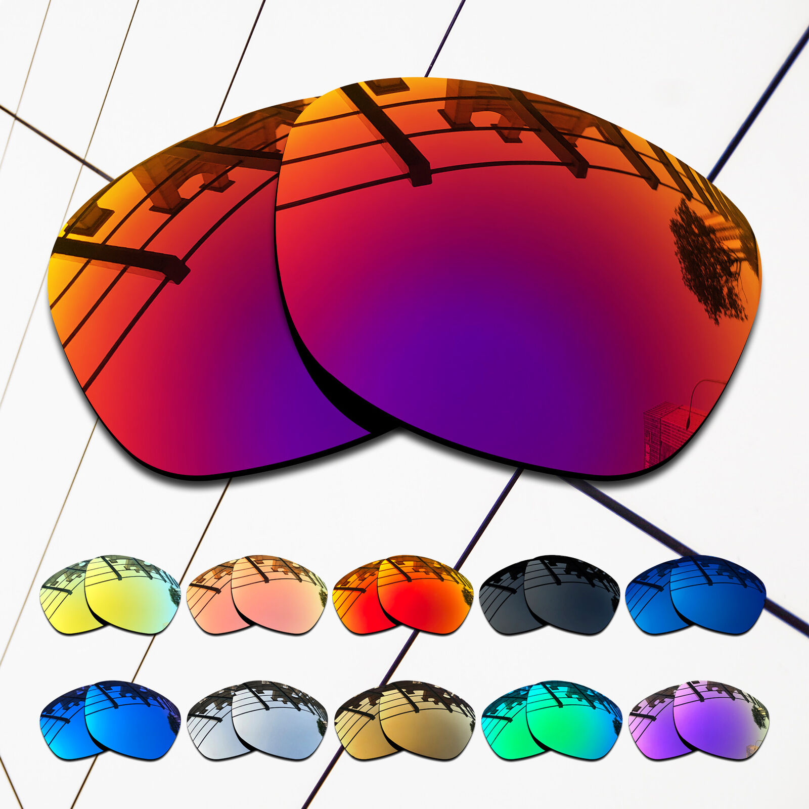 TRUE POLARIZED Replacement Lenses for-Smith Shorewood Multi-Colors