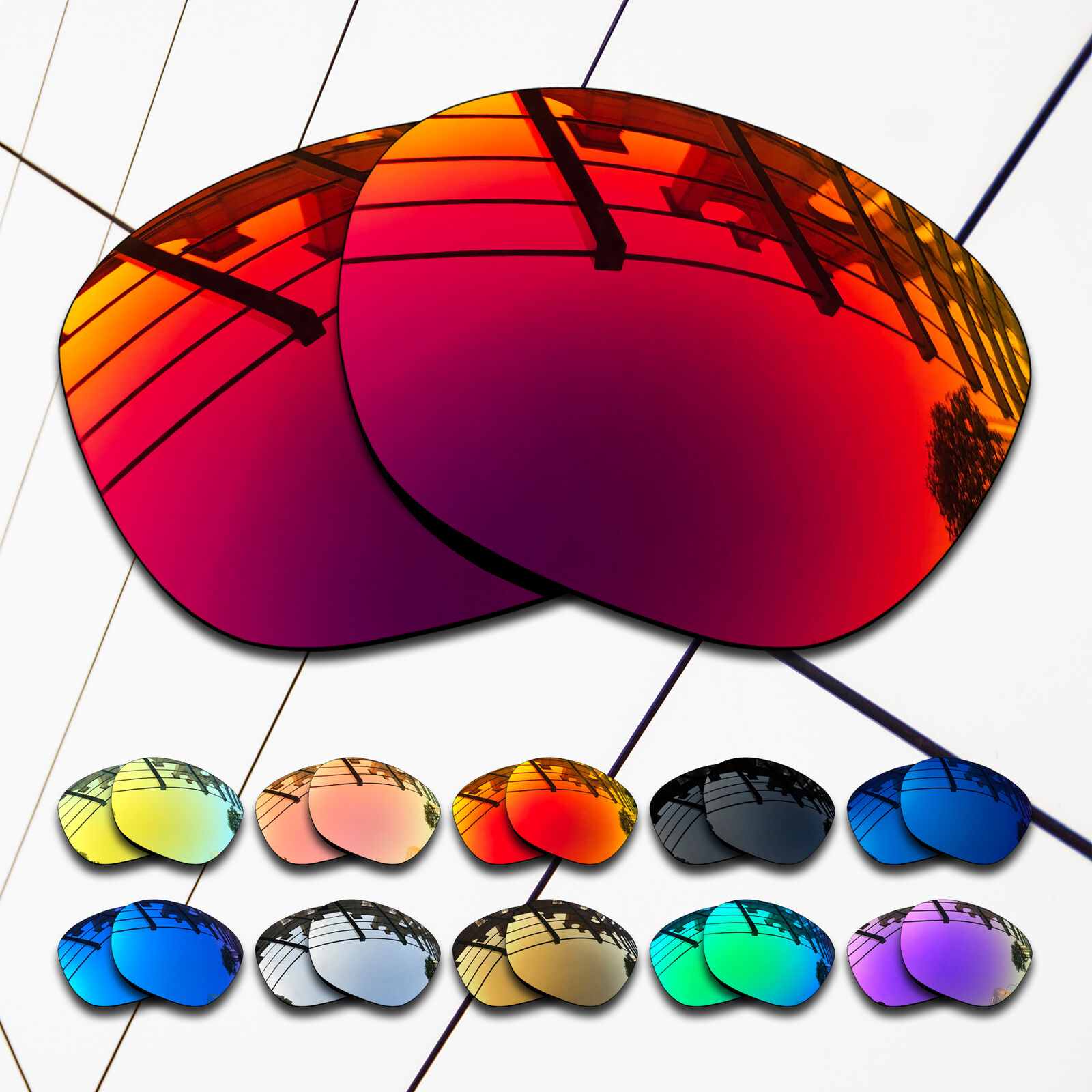 TRUE POLARIZED Replacement Lenses for-Arnette Woodward AN4237 Multi-Colors